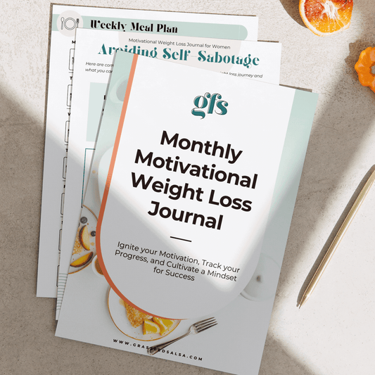 Monthly Motivational Weight Loss Journal