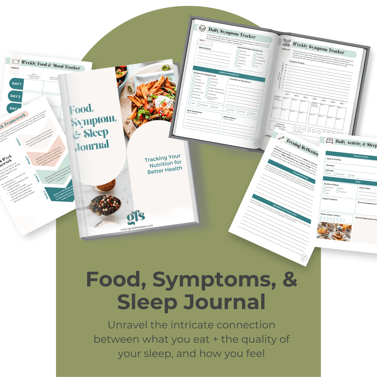 Food, Symptoms, & Sleep Journal
