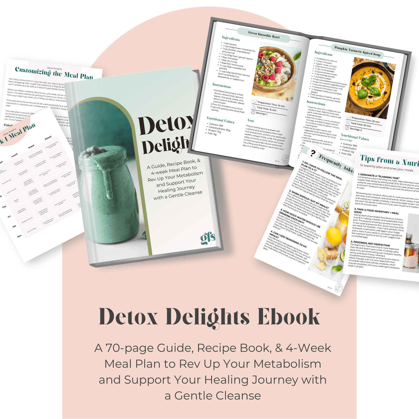 Detox Delights Guide, Recipes, & Meal Plan